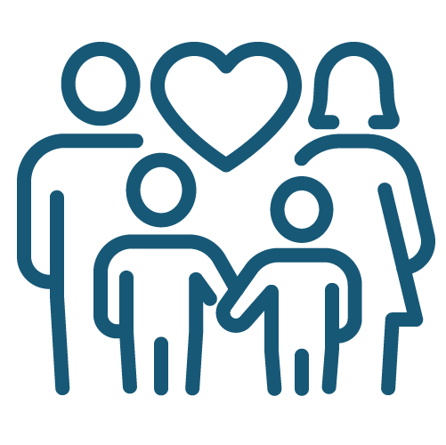 Family icon representing family-friendly fun
